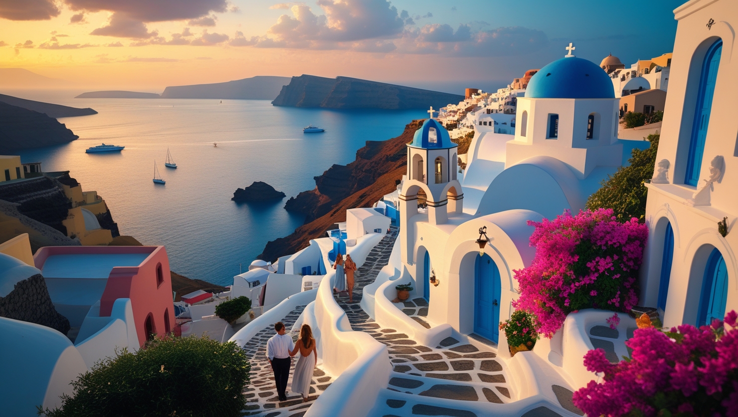 Santorini, Greece: A Paradise of White-Washed Beauty