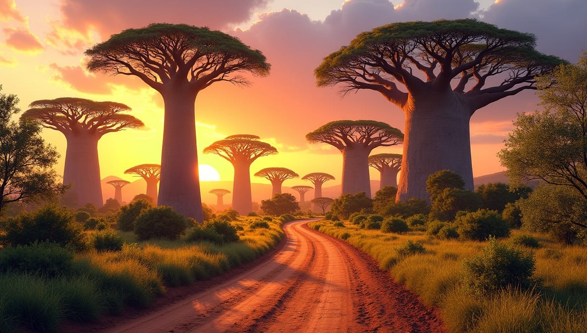 Madagascar: Wildlife Wonders & Baobab's Majestic Avenue
